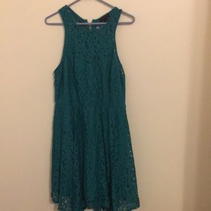 Green dress